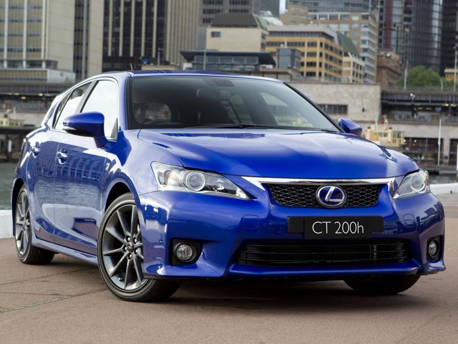 Lexus CT200h F-Sport 2011 года  (AU) (фото 1 из 16)